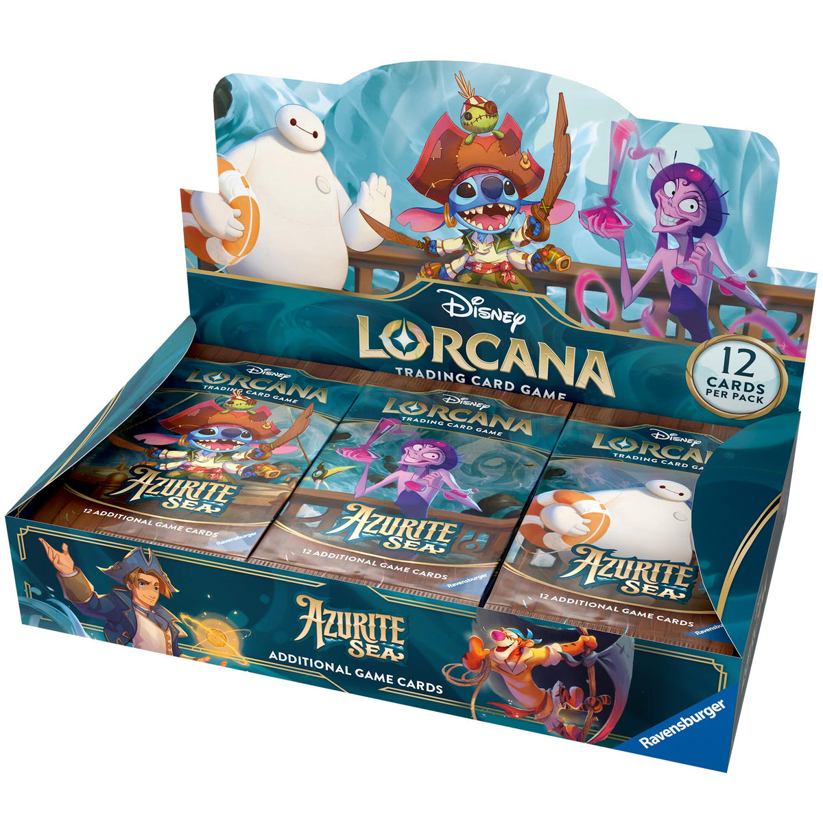 CardboardCrack - Disney Lorcana Azurite Sea Booster Box