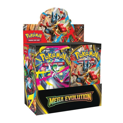 CardboardCrack - Pokemon TCG: Mega Evolution 01 - Enhanced Booster Display