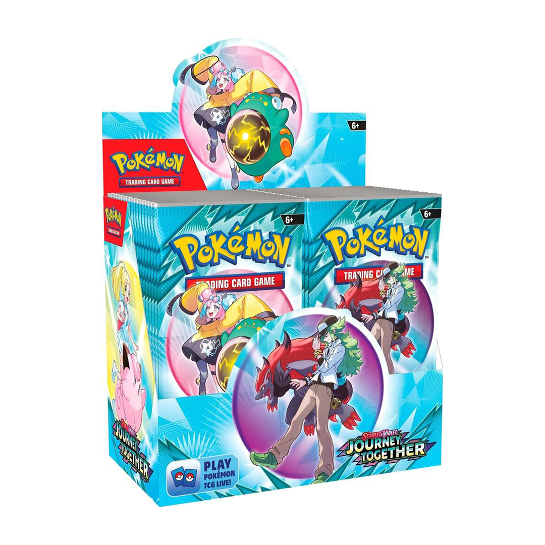 CardboardCrack - Pokémon SV09: Journey Together Booster Box