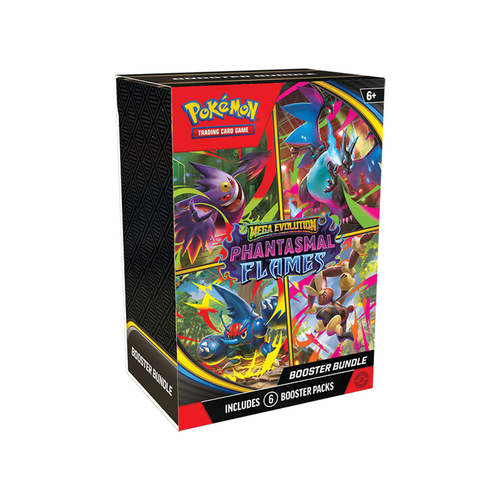 CardboardCrack - Pokemon TCG: Mega Evolution 02 Phantasmal Flames- Booster Bundle